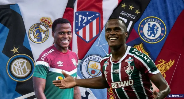 Ni Real Madrid, ni Barcelona, club de Europa que rechazó John Arias de Fluminense