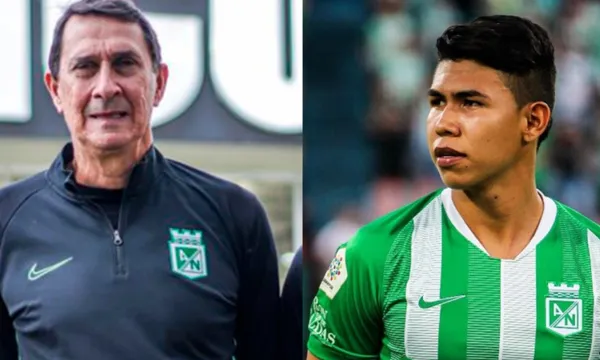 Nicolás Hernández regresó a Atlético Nacional y ahora está bajo la atenta mirada de Alexandre Guimarães