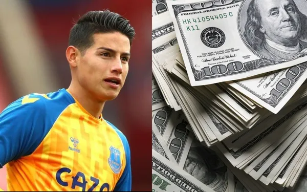 No daban más que 75.000 MDP por James Rodríguez pero tras volverse un crack en Everton su valor se fue a los cielos y esto cuesta actualmente el 10 colombiano.
