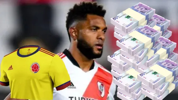 No es Miguel Borja, exSelección Colombia que vale $34 mil millones en Argentina