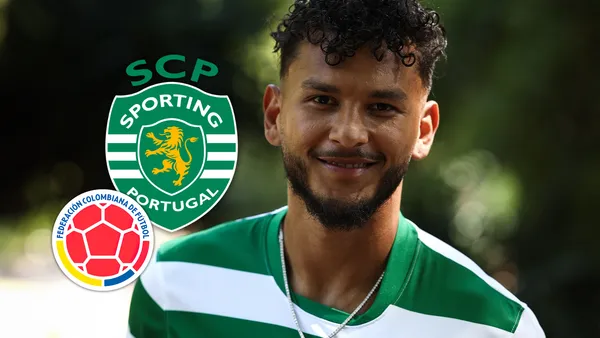 No solo llegó Luis Suárez, mira el otro colombiano que fichó el Sporting de Lisboa Foto: Escudoteca y Sporting CP