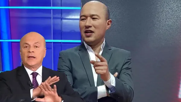 No tuvo miedo y la peinada de Jorge Bermúdez a Carlos Antonio Vélez por hablador