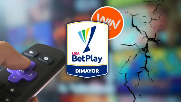 Ojo a lo que dijo este dirigente del FPC apuntando al canal que transmite el fútbol colombiano Foto: Pexels, Escudoteca y Win Sports