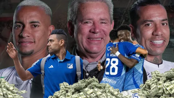 Once Caldas vs Millonarios Foto: MFC y Once Caldas DAF