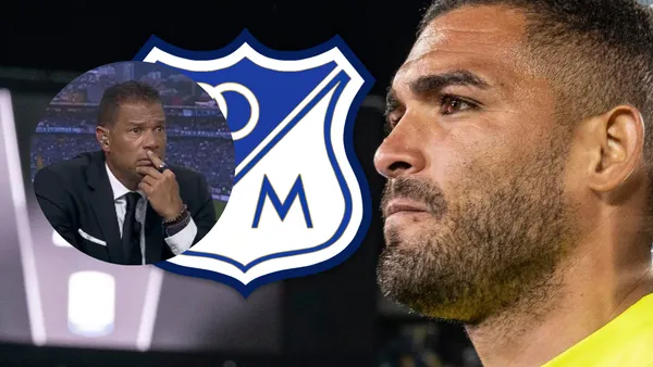 Óscar Córdoba y Álvaro Montero Foto: Captura de ESPN, Escudoteca y MFC