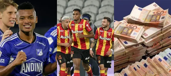 Óscar Cortes es la joya de Millonarios y se reveló lo que podría pagar Lens por ficharlo