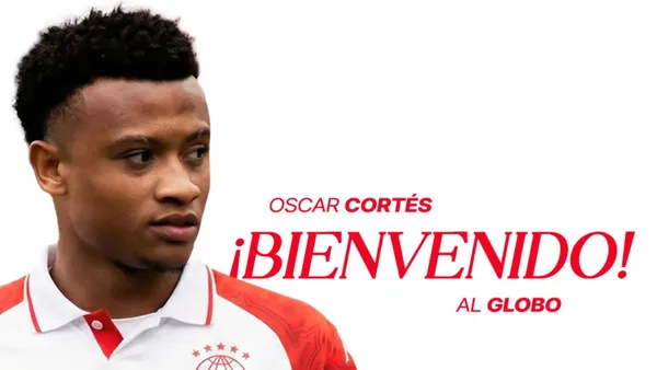 Óscar Córtes, presentado como nuevo jugador de Huracán - X @CAHuracan