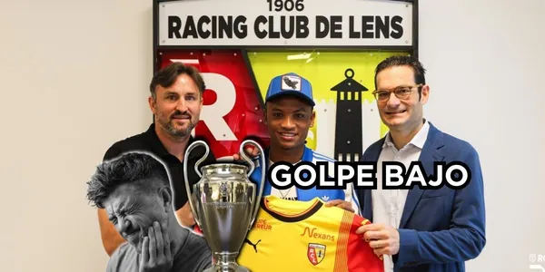 Óscar Cortés se quedó fuera de la Champions League por un golpe bajo de su entrenador en el Lens de Francia.