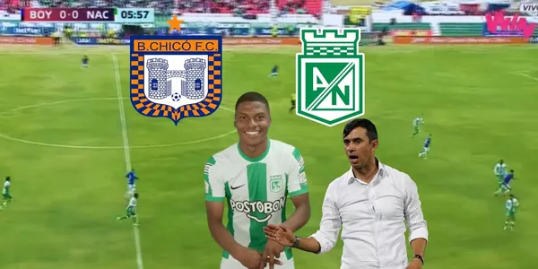 Óscar Perea anotó contra el Boyacá Chicó.