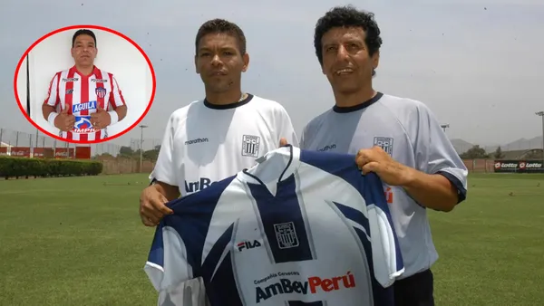 Oswaldo Mackenzie con la camiseta de Alianza Lima- Fotos: El Heraldo y Líbero