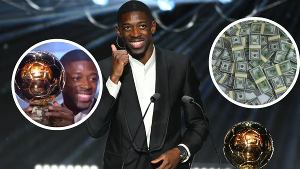Ousmane Dembélé es el nuevo ganador del Balón de Oro y mira lo que recibirá Foto: France Football, Pexels y X