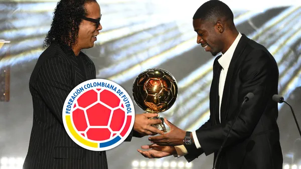 Ousmane Dembélé y conoce los colombianos que le han acompañado en su carrera Foto: Ballon D Or y Escudoteca