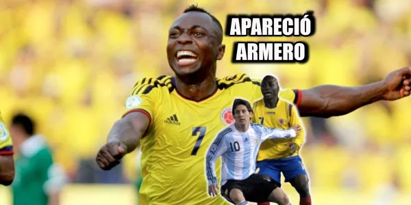 Pablo Armero apareció de manera sorpresiva en un lugar de Colombia.