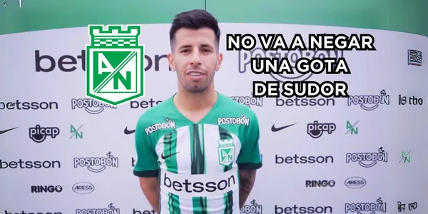 Pablo Ceppellini regresó a Atlético Nacional y tuvo sus primeras reacciones.