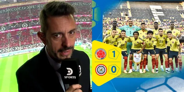 Pablo Giralt lanzó un peculiar comentario tras ver lo que hizo la Selección Colombia contra la Selección Irak.