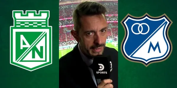 Pablo Giralt reaccionó a la final de Atlético Nacional y Millonarios FC.