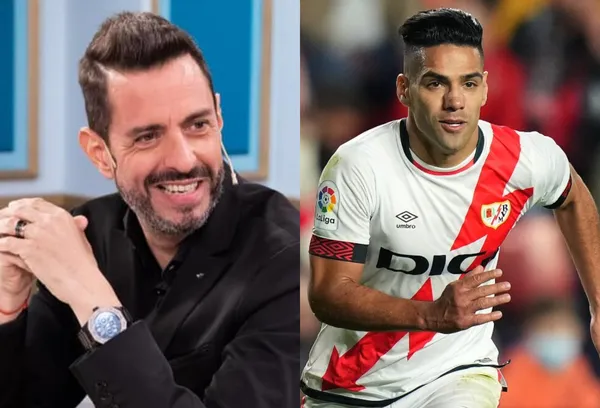 Pablo Giralt se quedó sorprendido al ver el respeto que le tiene el Atlético de Madrid al colombiano Radamel Falcao.