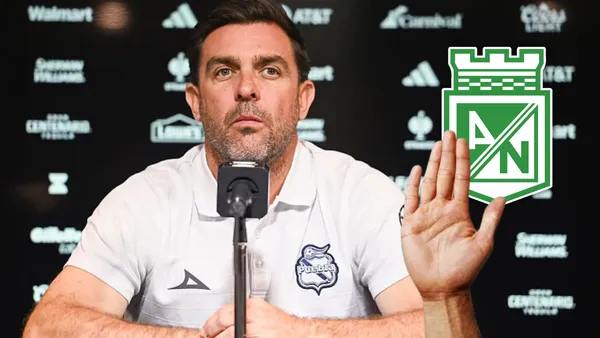 Pablo Guede no llegará a Atlético Nacional y esta es la verdadera causa Foto: Puebla, Escudoteca y Pexels