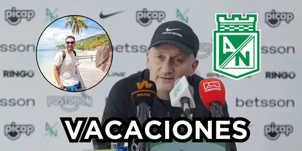 Pablo Repetto el DT de Atlético Nacional