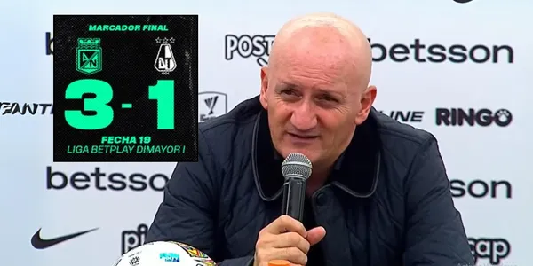 Pablo Repetto habló tras la victoria de Atlético Nacional Vs Deportes Tolima