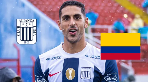 Pablo Sabbag con la camiseta de Alianza Lima. FOTO: Infobae