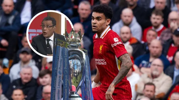 Pacho Vélez lanzó una fuerte crítica a Luis Díaz y su desempeño en el Liverpool. Entérate aquí. Foto: Captura de ESPN, Luis Díaz y Premier League