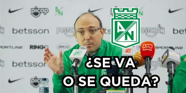 Palillo con novedades en Atlético Nacional. Foto tomada de la rueda de prensa de Nacional en YouTube.