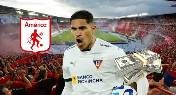 Paolo Guerrero podría llegar al América de Cali.