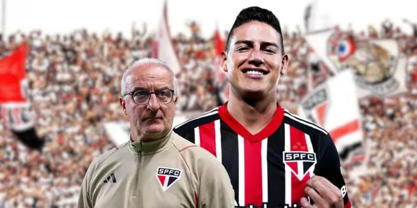 Parece que por fin Dorival encontró el sitio perfecto para poner a James Rodríguez