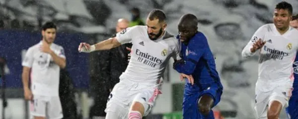 Paridad actual entre el conjunto Merengue y el actual campeón de Champions League en duelos directos.