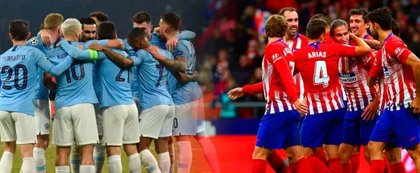 Partido de vuelta por los cuartos de final de UEFA Champions League, el Man City recibe al Atleti en Inglaterra