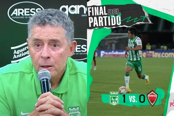 Pedro Sarmiento habló sobre su continuidad en Atlético Nacional luego de ganarle a Patriotas.