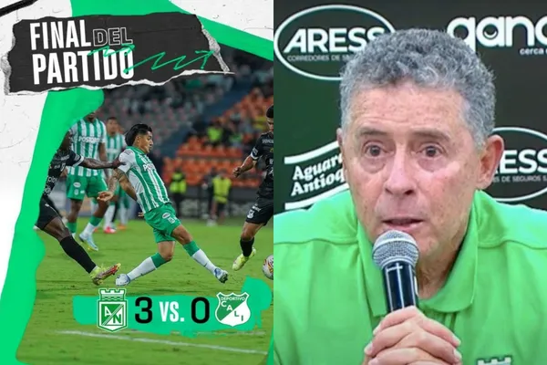 Pedro Sarmiento hizo una evaluación luego de la goleada de Atlético Nacional contra el Deportivo Cali.