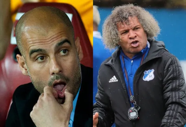 Pep Guardiola considera que un entrenador colombinao tiene destellos de locura en su forma de dirigir.