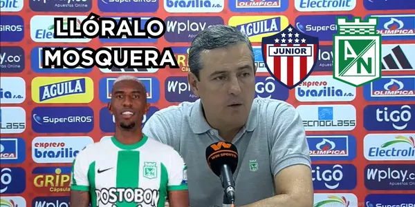 Pérez dio un detalle sobre la defensa de Nacional. Foto tomada de captura de pantalla de rueda de prensa DIMAYOR y Nacional Web Site.