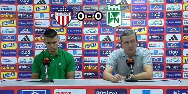 Pérez habló en rueda de prensa. Foto tomada de captura de pantalla de rueda de prensa DIMAYOR.