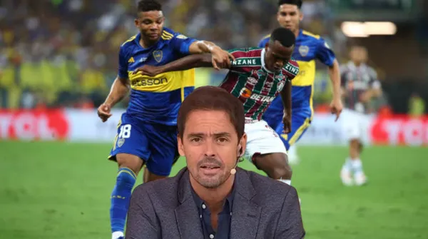 Periodista argentino opinó sobre el delantero colombiano en la final de la Libertadores.
