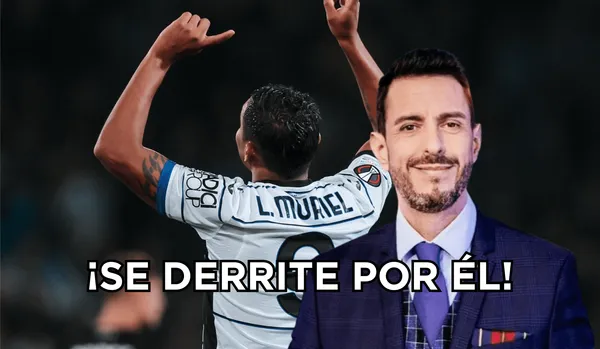 Periodista argentino se derritió por Muriel en el empate de Atalanta.