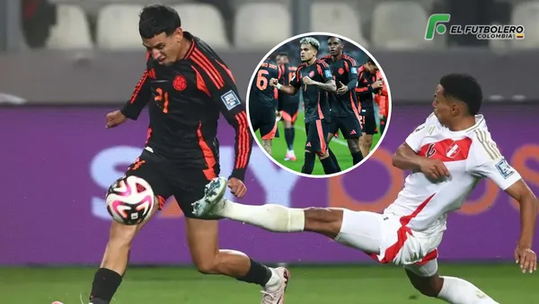 Perú vs Colombia Foto: Futbolred y TyC Sports