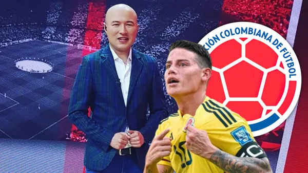 Picante mensaje del Patrón Bermúdez a James Rodríguez sobre su futuro en la Selección Colombia Foto: James Rodríguez, Escudoteca y Captura de ESPN