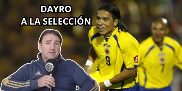 Piden a Dayro en la Selección Colombia. Foto de Dayro tomada de Blu Radio y Lorenzo de FCF Web Site.