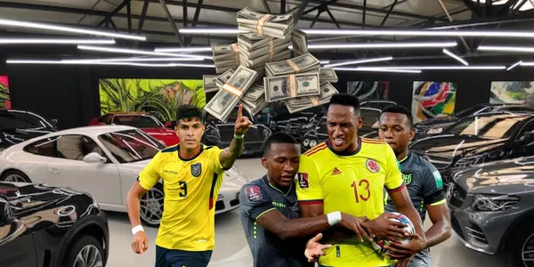 Piero Hincapié y Yerry Mina son dos de los mejores defensoresn de sus respectivos países.