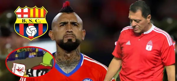 Pisotearon al América y Barcelona de Ecuador, esto revelaron en Chile de Vidal
