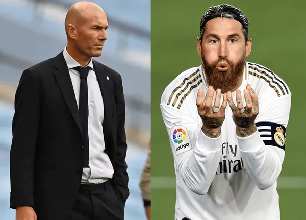 Por culpa de este conocido jugador, Sergio Ramos se revelaría contra Zinedine Zidane y rompería el camerino del Real Madrid