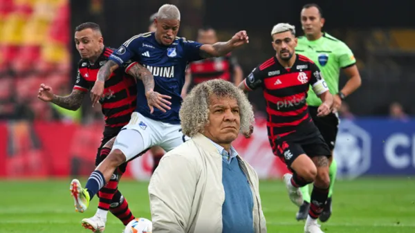 Postal del último Millonarios vs Flamengo por Copa Libertadores. FOTO: Sporting News