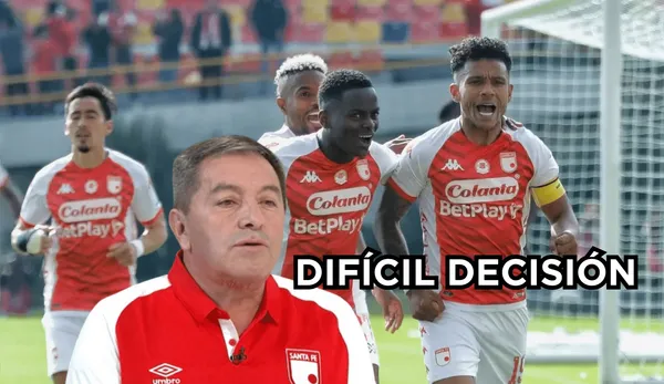 Presidente de Santa Fe y la decisión que podría tomar la institución.