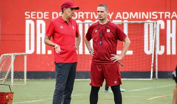 Previo al choque del domingo por la Liga Betpla 2022-1, la buena noticia para los escarlatas es la llegada de su nuevo DT Guimarães.