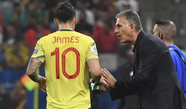 ¿Qué pasaría si en la eventual situación James Rodríguez no llega a las Eliminatorias? Carlos Queiroz ya tiene el reemplazo del 10 colombiano.