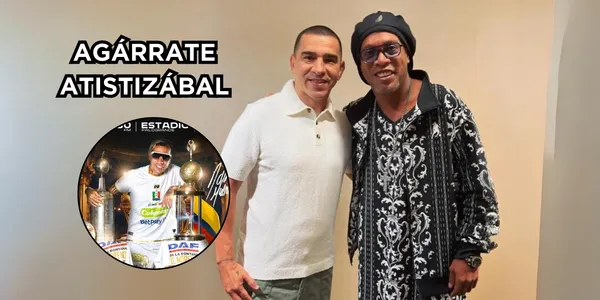 Quieren superar el récord de Aristigol. Foto de Aristizábal tomada de Gol Caracol y Dayro de Twitter Once Caldas.