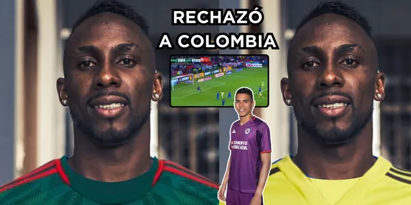 Quiñones amargó a Mier. Foto de Quiñones de Diario Marca, captura de pantalla Twitter @HazFabio y Mier de Web Site Cruz Azul.